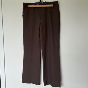CLUB MONACO | Brown Tweed Style Trousers with Pockets and Belt Size 10